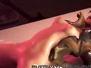 Overwatch hentai: Tracer suck and fuck 1 min 12..