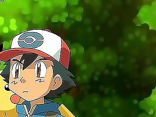 Hentai Pokemon: Ash x Pikachu x JessieFull video..