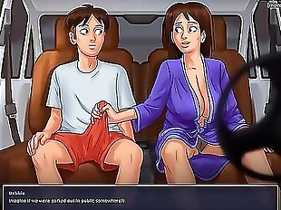 Thirsty for sex stepmom gets fucked in her every..